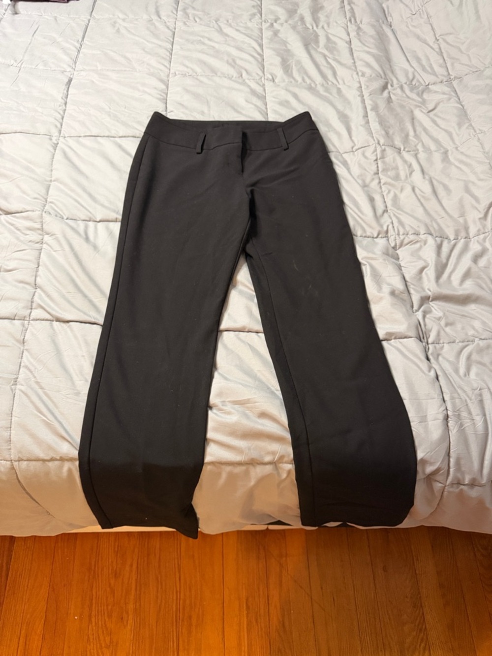 Worthington Black Curvy Fit Straight Leg Pants